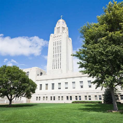 Nebraska State Capitol in Lincoln, NE