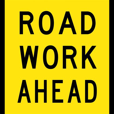 Road Work Ahead | Multi Message Signs | USS