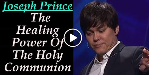 Joseph Prince Sermon: The Healing Power Of The Holy Communion