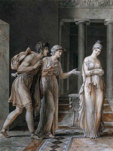 The Meeting Of Orestes And Hermione By Anne Louis Girodet De Roussy ...