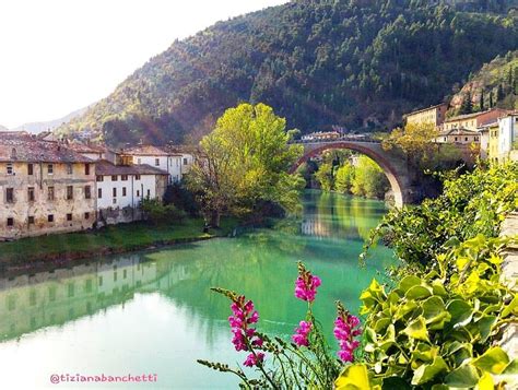 The italian village of Fossombrone, Pesaro e Urbino in Marche, Italy ...