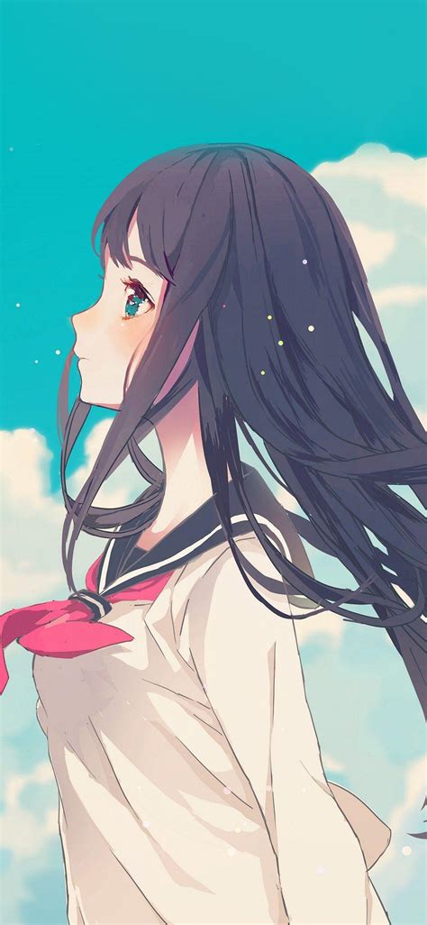 Beautiful Anime Girl iPhone Wallpapers - Top Free Beautiful Anime Girl iPhone Backgrounds ...