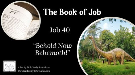 Job 40: “Behold Now Behemoth!” - YouTube