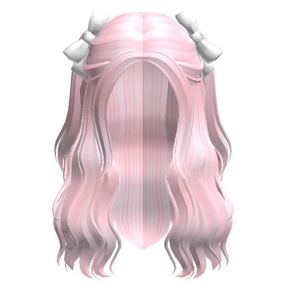 Preppy Girl Hair (Pink) | Roblox Item - Rolimon's