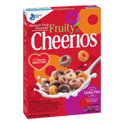 Fruity Cheerios Gluten Free Breakfast Cereal, 12 oz - Walmart.com