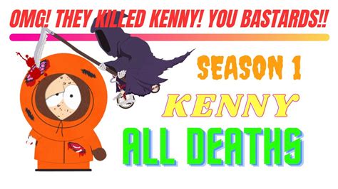 All Of Kenny McCormick's Deaths | SEASON 1 - YouTube