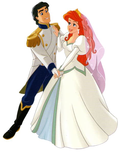 Disney Princess images Walt Disney Clip Art - Prince Eric & Princess Ariel wallpaper and ...