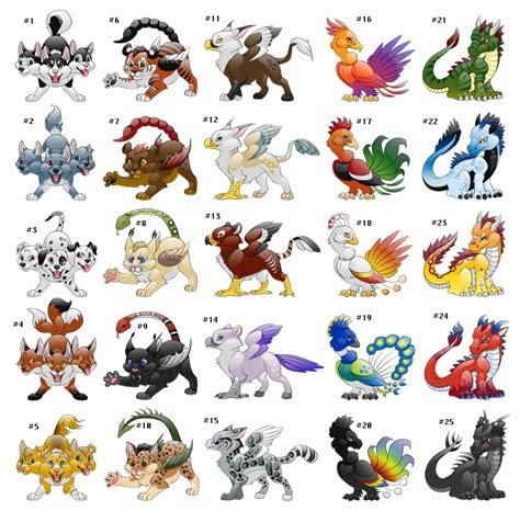 Mythical Creatures Adoptables -Closed- | Mythical creatures art, Cute ...