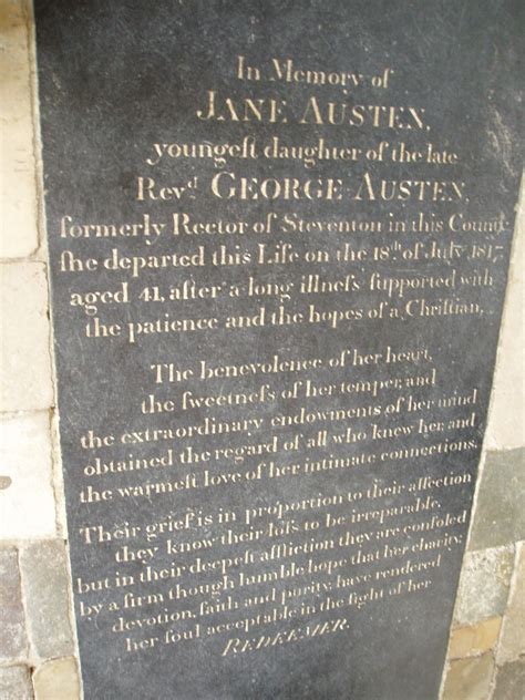 Jane Austen's Grave | In Winchester Cathedral. Many mention … | Flickr