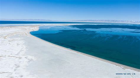 Qinghai Lake enters 'frozen period'