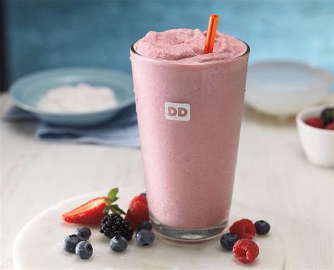 Running Wild This Summer: Dunkin’ Donuts Serves New Wildberry Smoothie ...