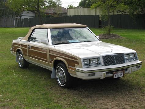 1985 Chrysler LeBaron - 1984Woody - Shannons Club