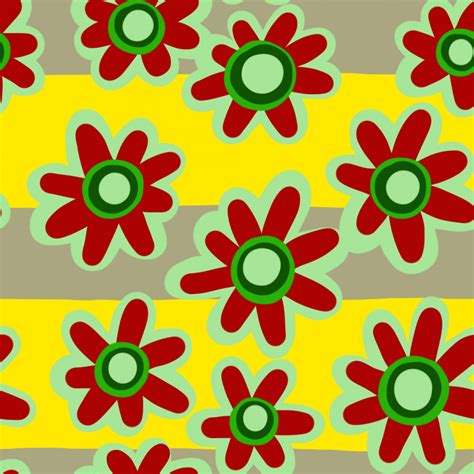 Seamless Flower Tile Free Stock Photo - Public Domain Pictures