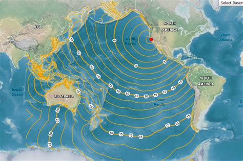 Indian Ocean Tsunami Map