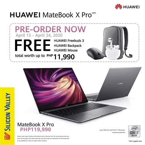 Huawei MateBook X Pro 2020 with 10th Gen Intel Core i7 arrives in the Philippines