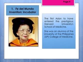 Filipino Inventors And Their Inventions