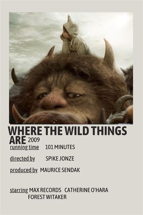 Where the Wild Things Are Movie Poster