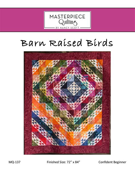 Barn Raised Birds | Quilt patterns, Bird quilt, Quilts