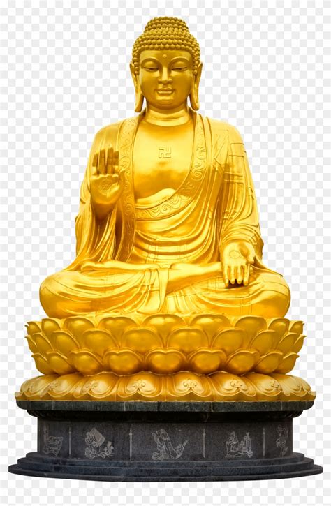 Gautam Buddha Golden Statue, HD Png Download - 2244x3275(#417177) - PngFind