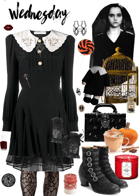 Wednesday Addams Halloween Outfit | ShopLook in 2023 | Casual halloween ...