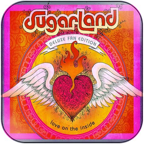 Sugarland Love On The Inside Album Cover Sticker