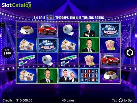 Ant and Dec's Saturday Night Takeaway Slot Demo & Review