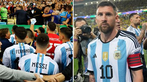 Lionel Messi breaks silence on Brazil vs Argentina chaos as World Cup ...