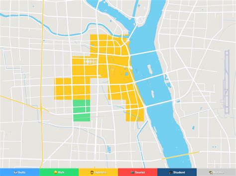 Linyi Neighborhood Map