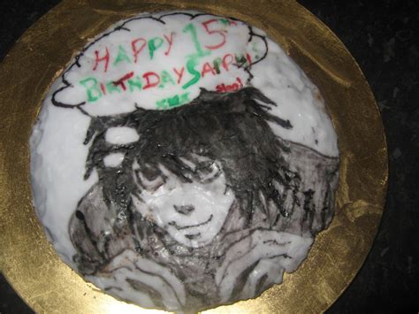 L-Deathnote Birthday Cake by Stormios on DeviantArt