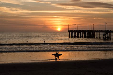 Venice Beach sunset. | Beach sunset, Sunset, Venice beach