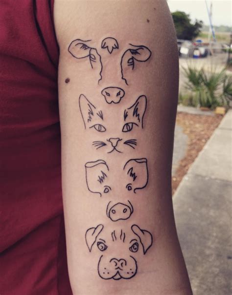 My vegan tattoo - Jenna Palmer, Electric Ink Tattoo 2 St. Augustine, FL : r/vegan