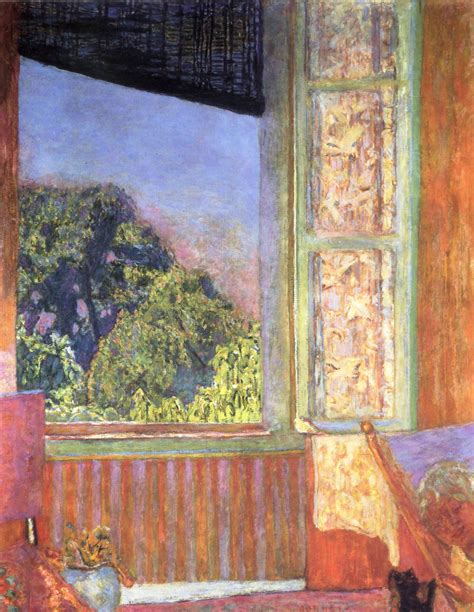 The Open Window, 1921 - Pierre Bonnard - WikiArt.org