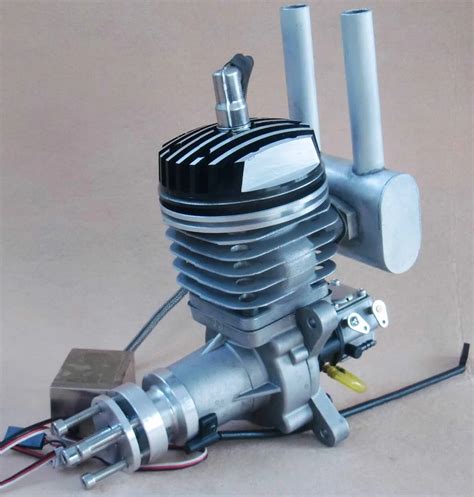 RC Gas Engine 55cc QJ55H Motor two stroke engine with muffler For RC AirPlane Plane Aircraft ...