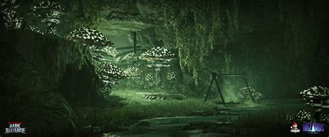 Dungeons & Dragons Dark Alliance HD Wallpaper - Mystic Cavern Scene