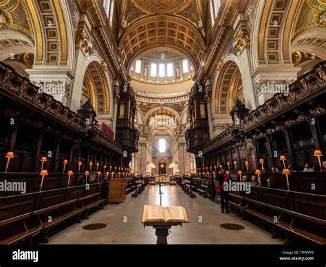 Interior of St. Pauls Cathedral, London, England Stock Photo - Alamy