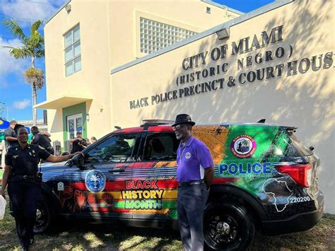 Special Miami police car for Black History Month brings backlash : NPR