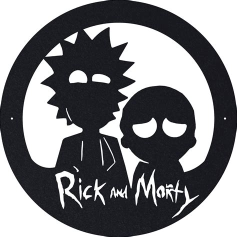 Rick and Morty - Metal Wall Art - Walmart.com