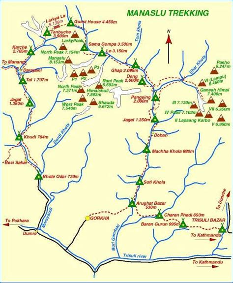 Manaslu Circuit Trek Itinerary, Side Trips, Map, Permits & Difficulty