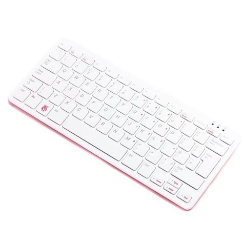 Raspberry Pi Keyboard (US layout) - Red / White - Opencircuit