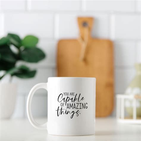 Motivational Coffee Mugs - Inspirational Quotes, 6 Unique Designs ...