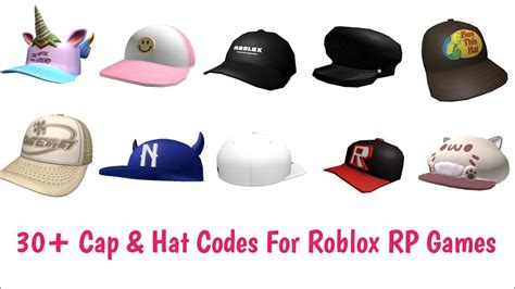 50+ Hat & Cap Codes For Brookhaven RP, Berry Avenue, Bloxburg and Other ...