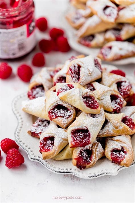 Polish raspberry kołaczki - Moje wypieki