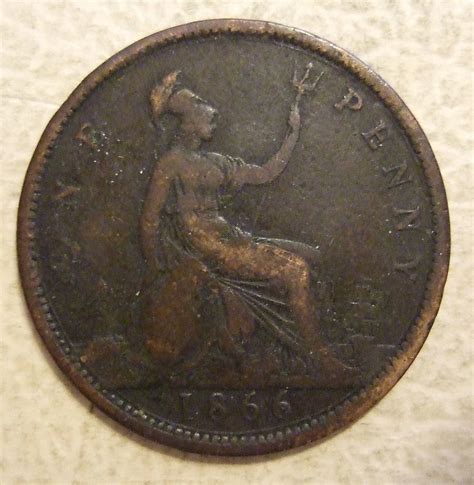 GREAT BRITAIN, VICTORIA 1866 ---ONE PENNY a | Jerry "Woody" | Flickr