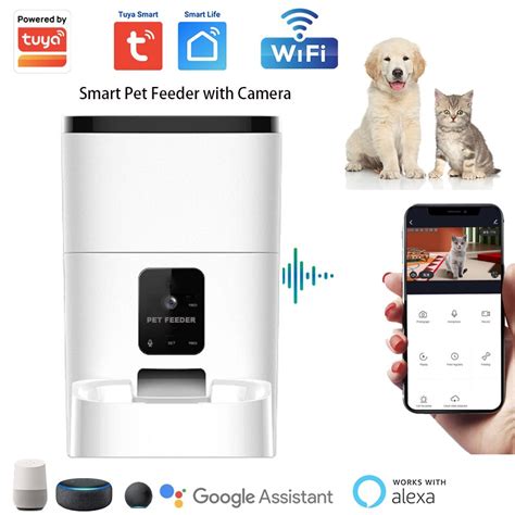 Smart Pet Feeder Camera | Smart Cat Feeder Camera | Wifi Pet Feeder ...