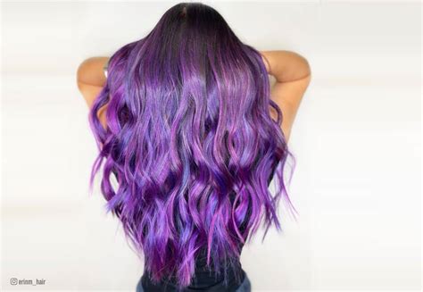 Black Hair Color With Purple Tint - Home Design Ideas