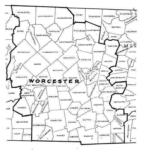 Massachusetts County / Town Index List