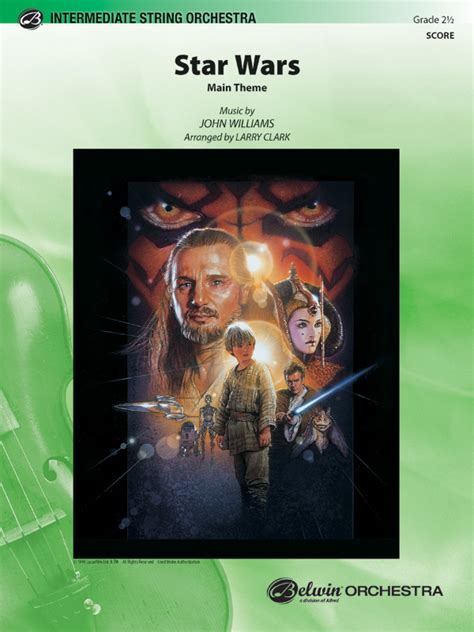 Star Wars (Main Theme): String Orchestra Conductor Score | Sheet Music