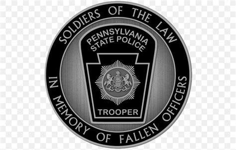 Pennsylvania State Police Badge, PNG, 524x524px, Pennsylvania, Badge, Black And White, Brand ...