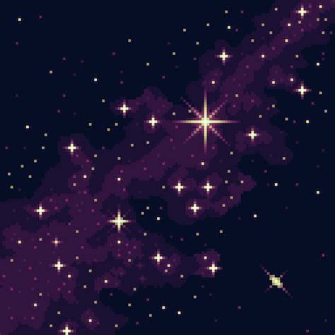 I need some space. - PixelArt | Pixel art landscape, Cool pixel art, Space art