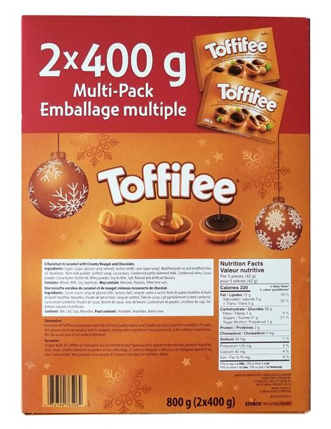 Storck Toffifee Chocolate, Christmas Gift Box, 2 x 400g/14 oz. Box {Imported from Canada ...